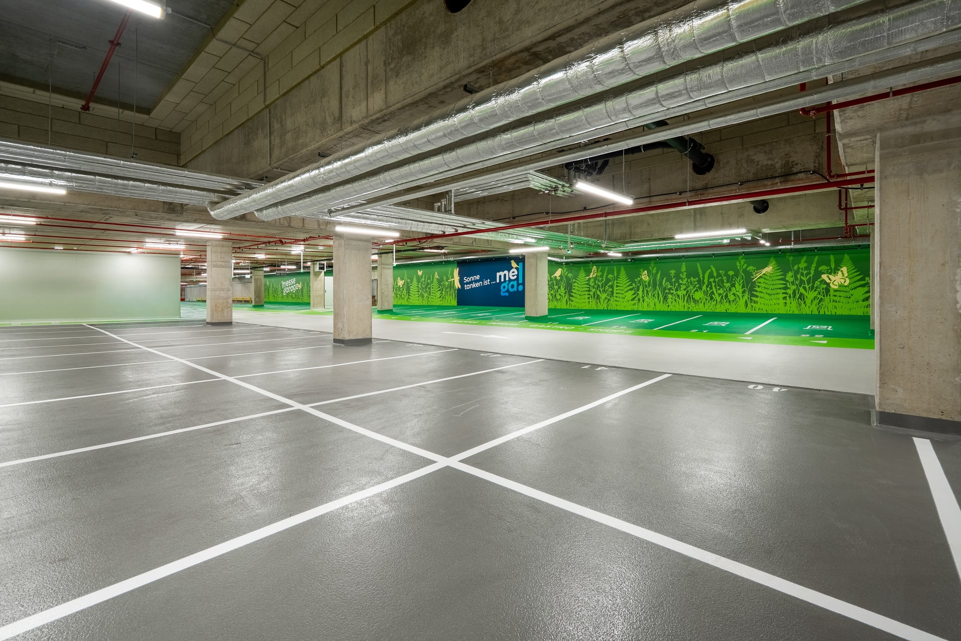 Messegarage Graz – großzügige Parkfläche mit E-Ladestationen